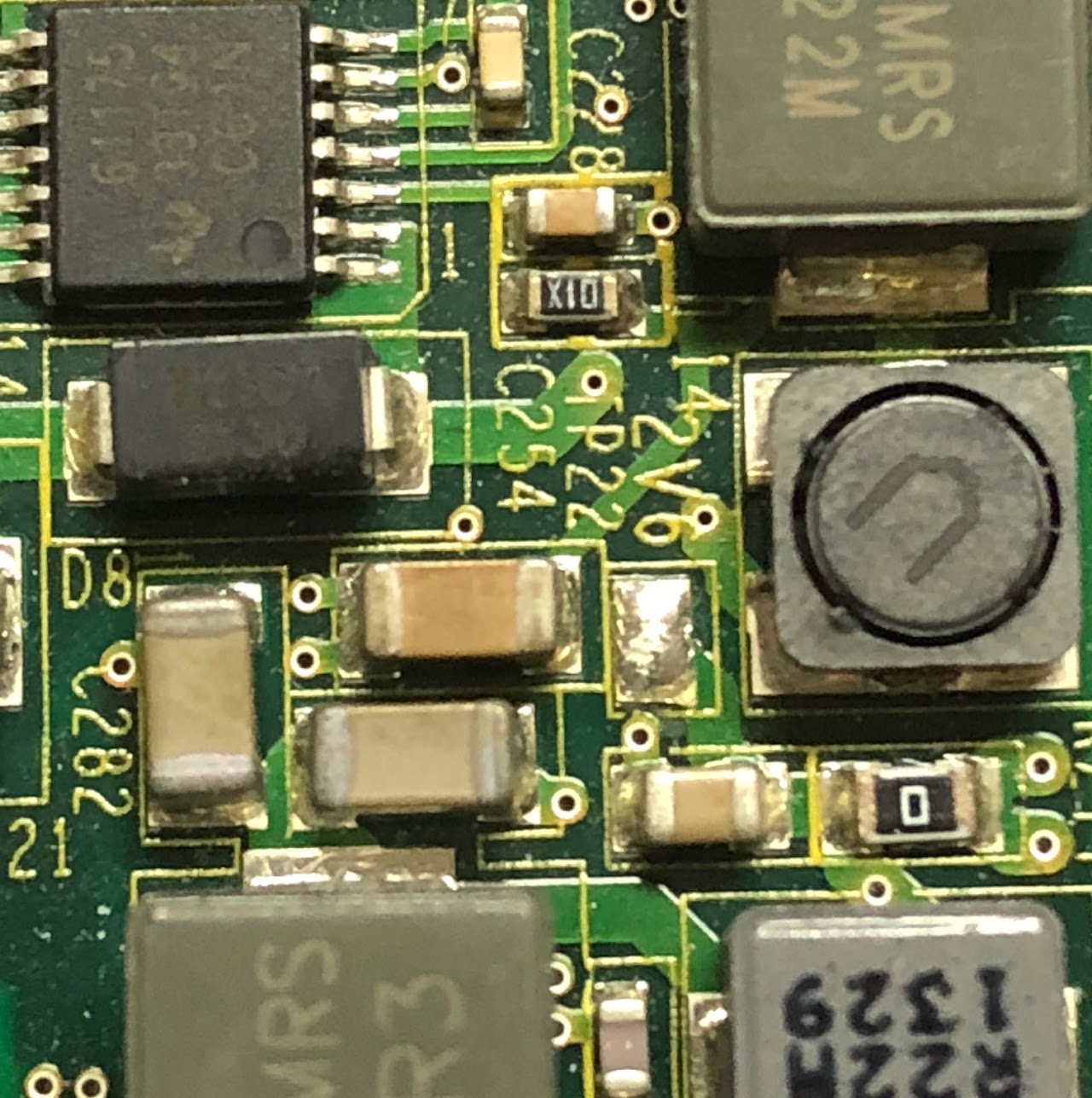 PCB manufacturing and assembly — finished board